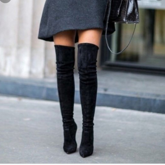 Steve Madden Shoes - STEVE MADDEN VELVET BREWSTER BOOTS